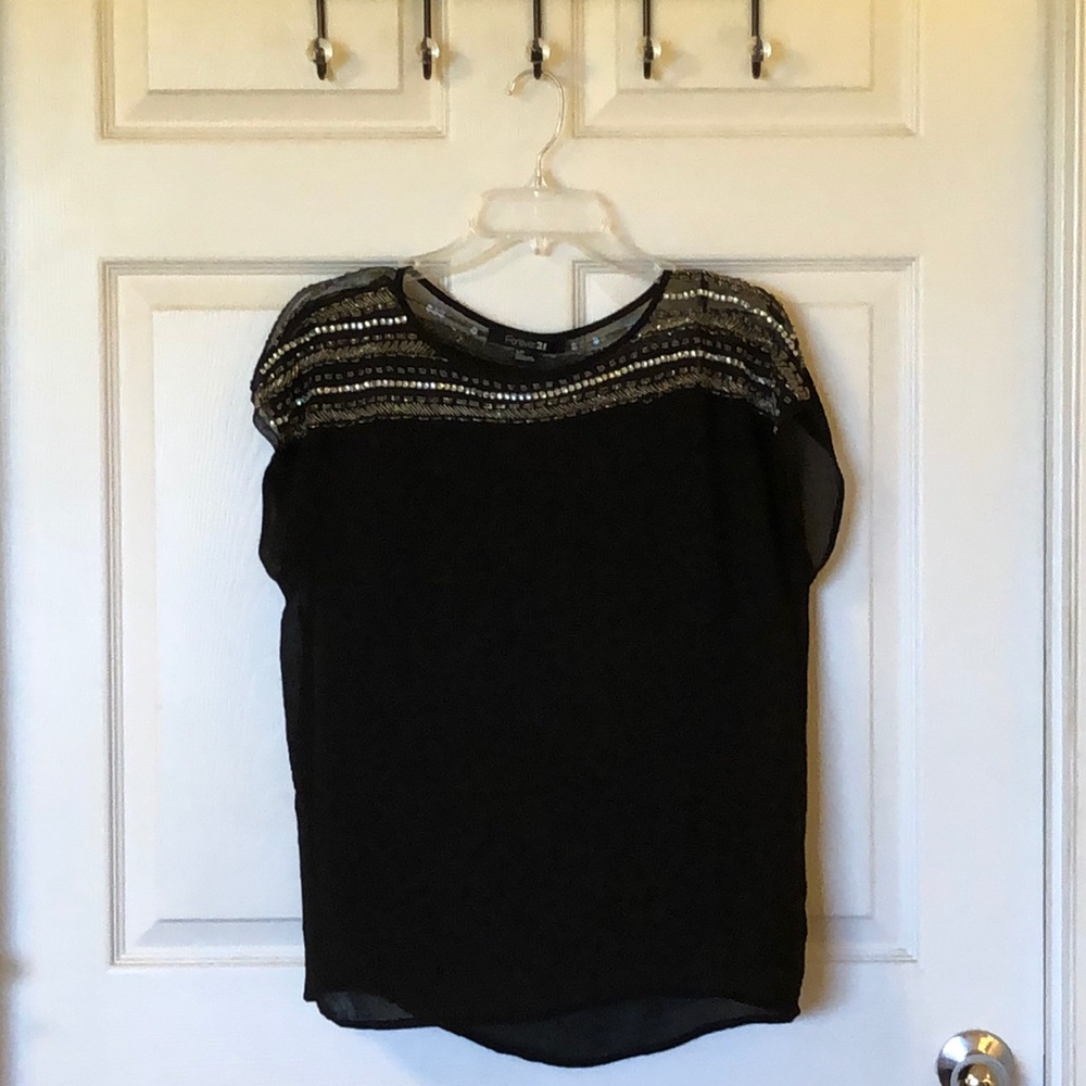 Beaded blouse